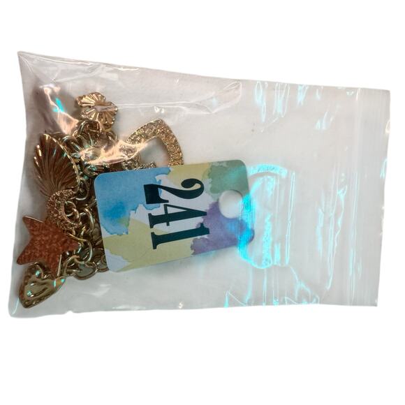 Gold Charm Handbag Charm Strap Lengthener NWOT - Picture 4 of 4